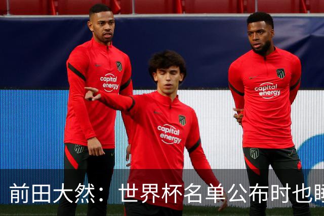 前田大然：世界杯名单公布时也睡着了，起来后妻子向我祝贺才知晓